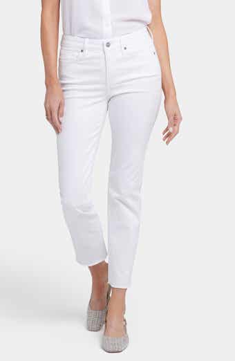 NYDJ Sheri Raw Hem Ankle Slim Jeans