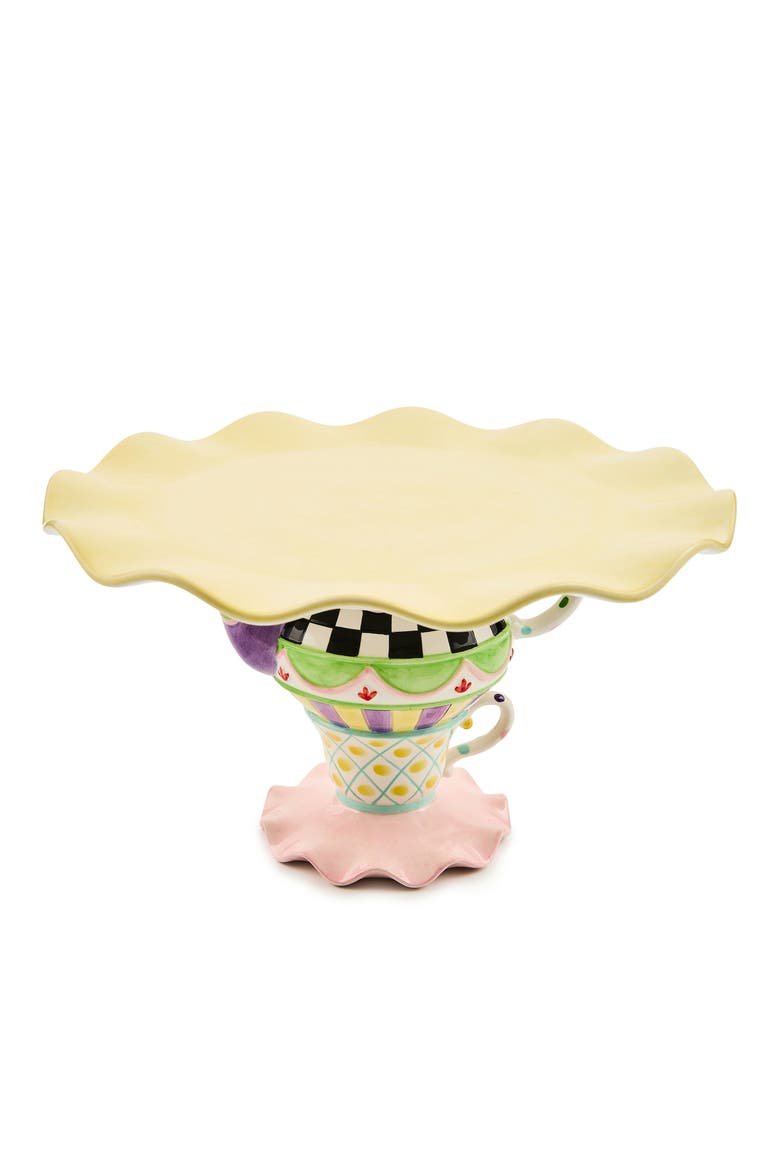 Wonderland Cake Stand, Alternate, color, MULTI