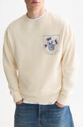 Scotch & Soda Graphic Crewneck Sweatshirt