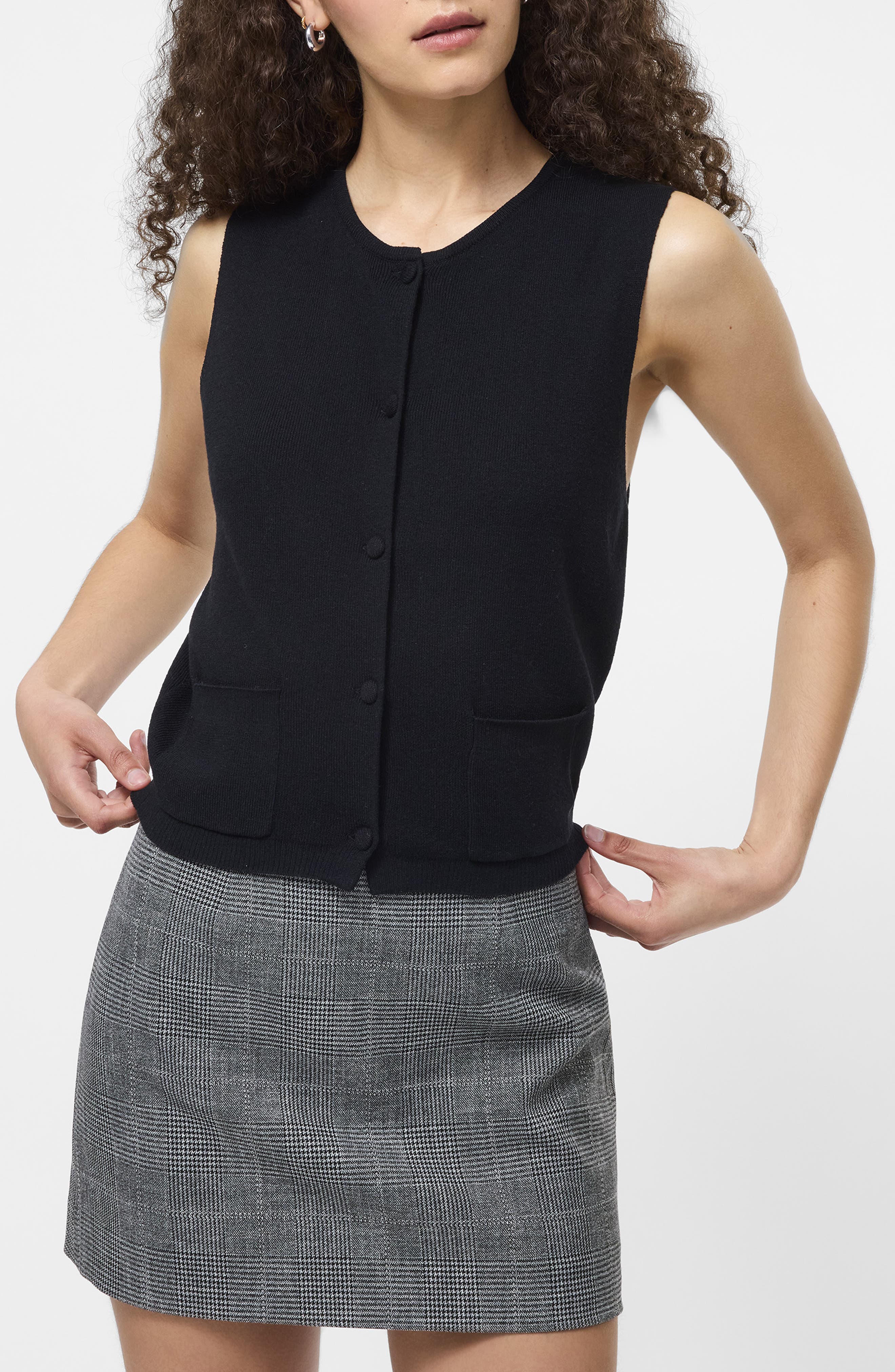 French Connection Cosysoft Knit Vest