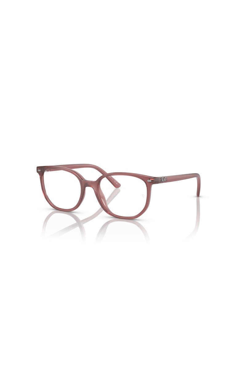 Ray-Ban 44mm Irregular optical glasses, Main, color, Pink