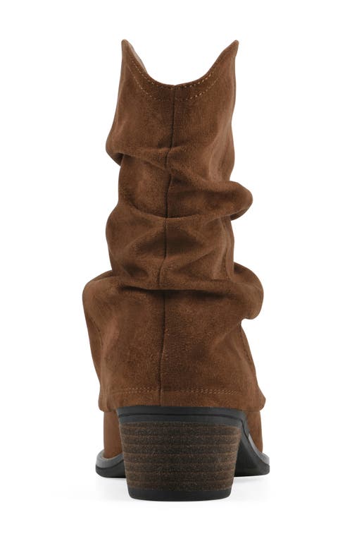White Mountain Footwear Alden Western Boot In Brown