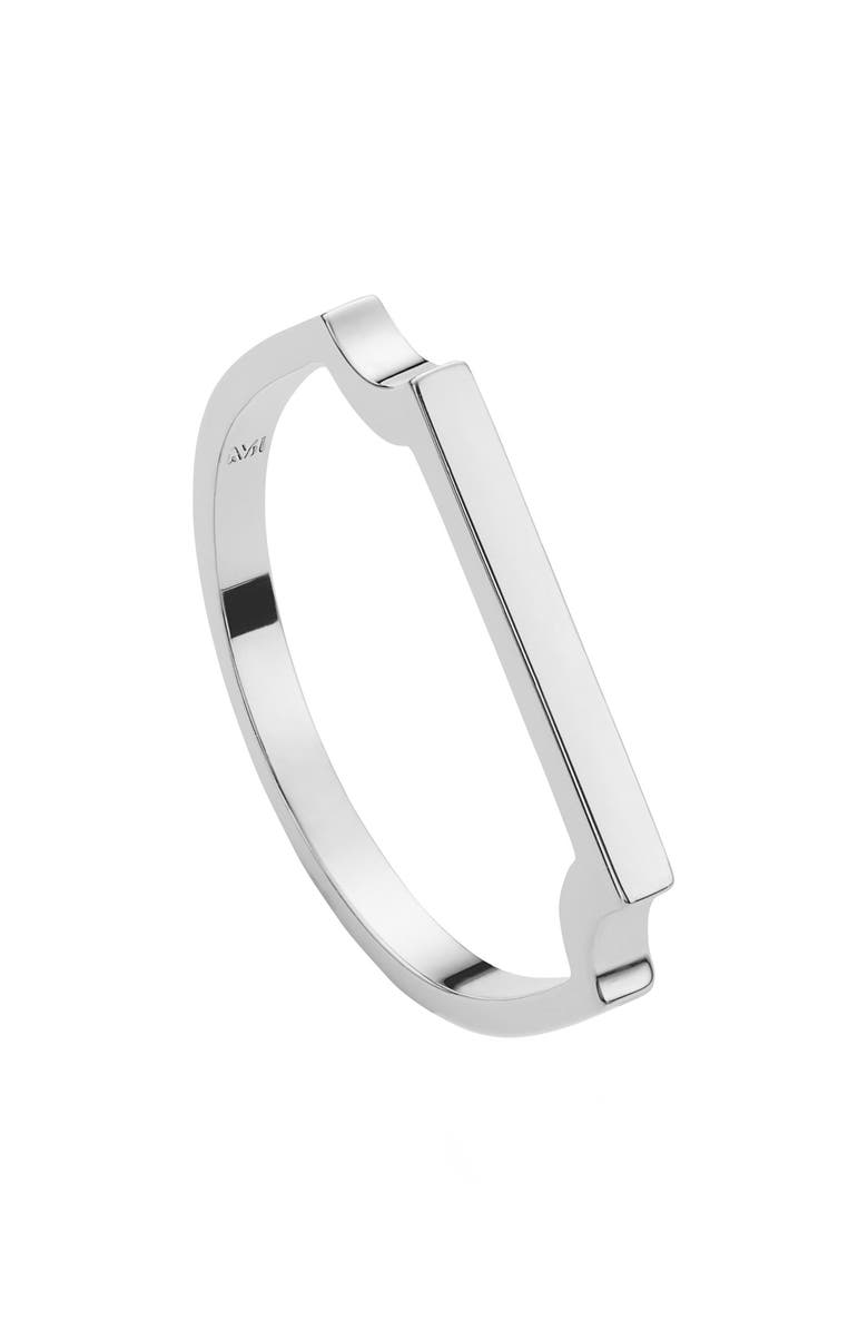 Monica Vinader Signature Thin Ring, Alternate, color, Silver