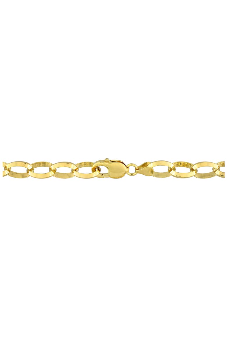 Men's Rolo Link Chain Necklace, Alternate, color, YELLOW