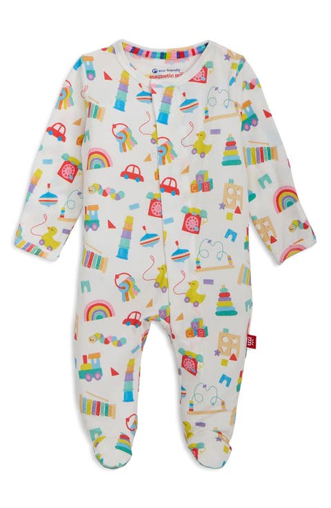 Play All Day Magnetic Convertible Footie (Baby)