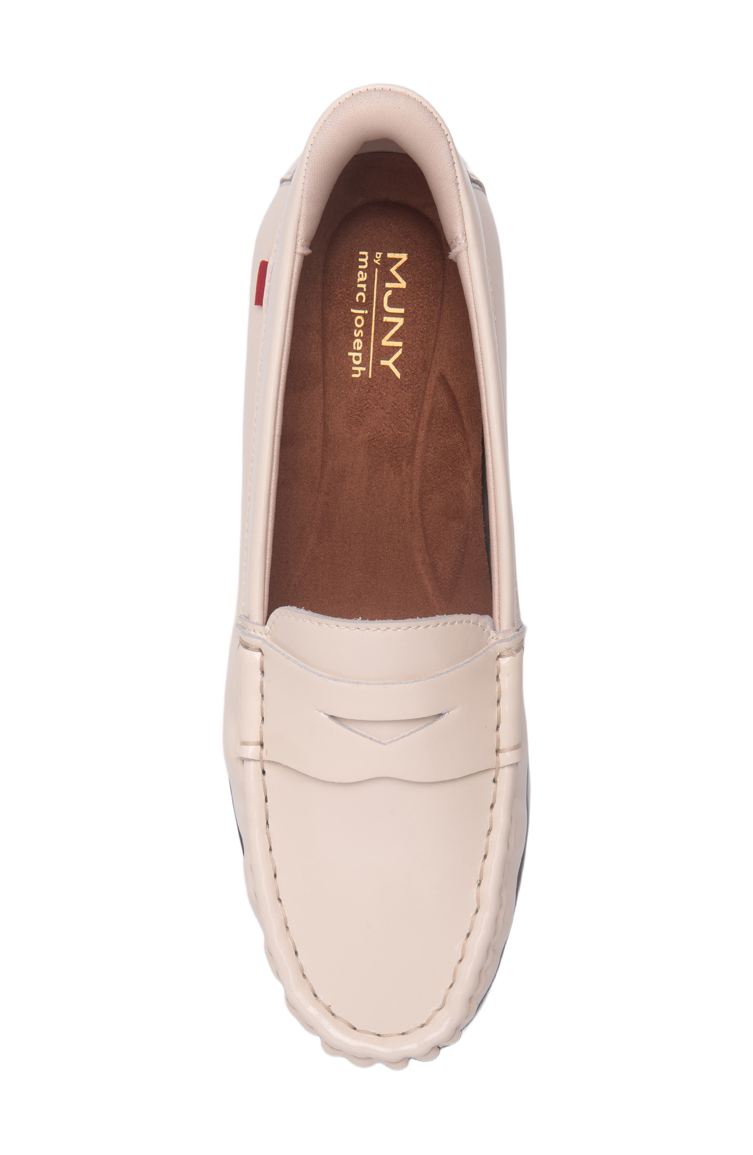 Newbury Street Loafer, Alternate, color, NUDE PATENT LEATHER