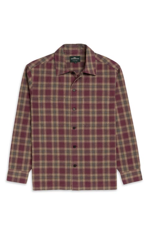 Huntly West Plaid Organic Cotton Shirt