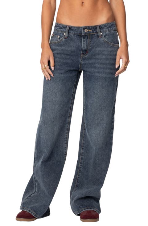 Ace Low Rise Wide Leg Jeans