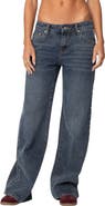EDIKTED Ace Low Rise Wide Leg Jeans
