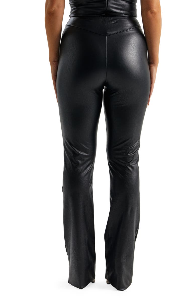 Naked Wardrobe Faux the Love of Bootcut Pants, Alternate, color, 