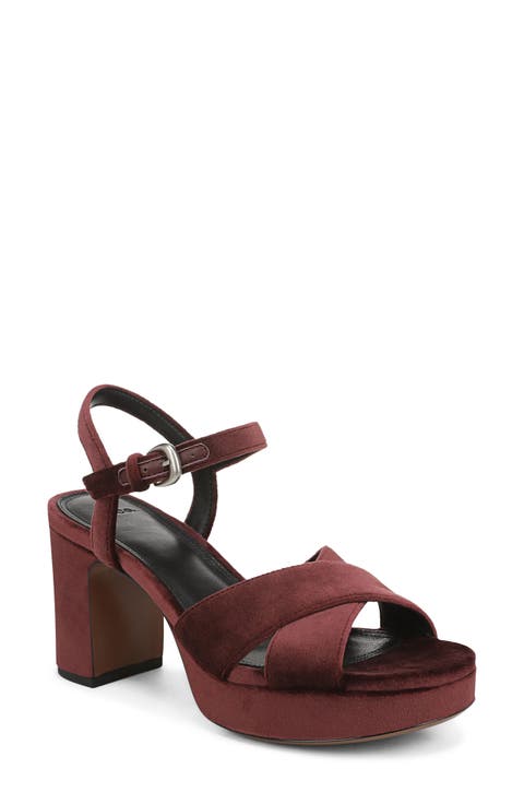 Ericka Ankle Strap Platform Sandal
