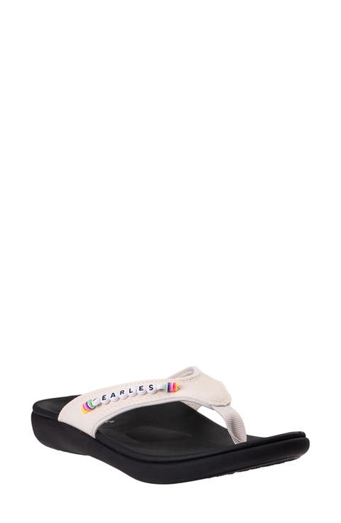 Yumi Friendship Fearless Beaded Flip Flop