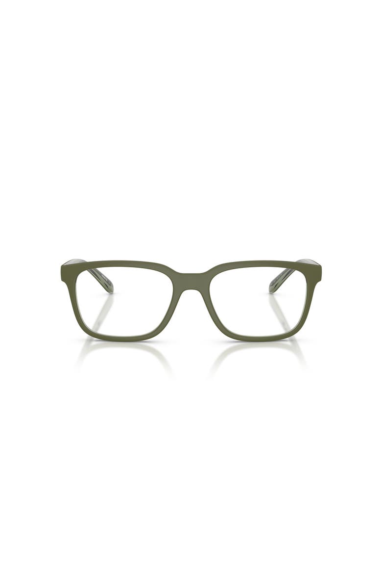 54mm Square optical glasses, Alternate, color, Green