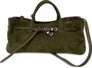 MARGESHERWOOD Grandma Used Suede Shoulder Bag