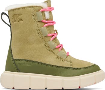 Kids' Explorer III Faux Fur Waterproof Boot