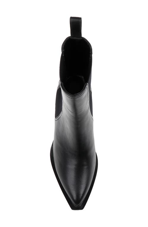 Clergerie Tegan Pointed Toe Boot (women0 In Black Calf