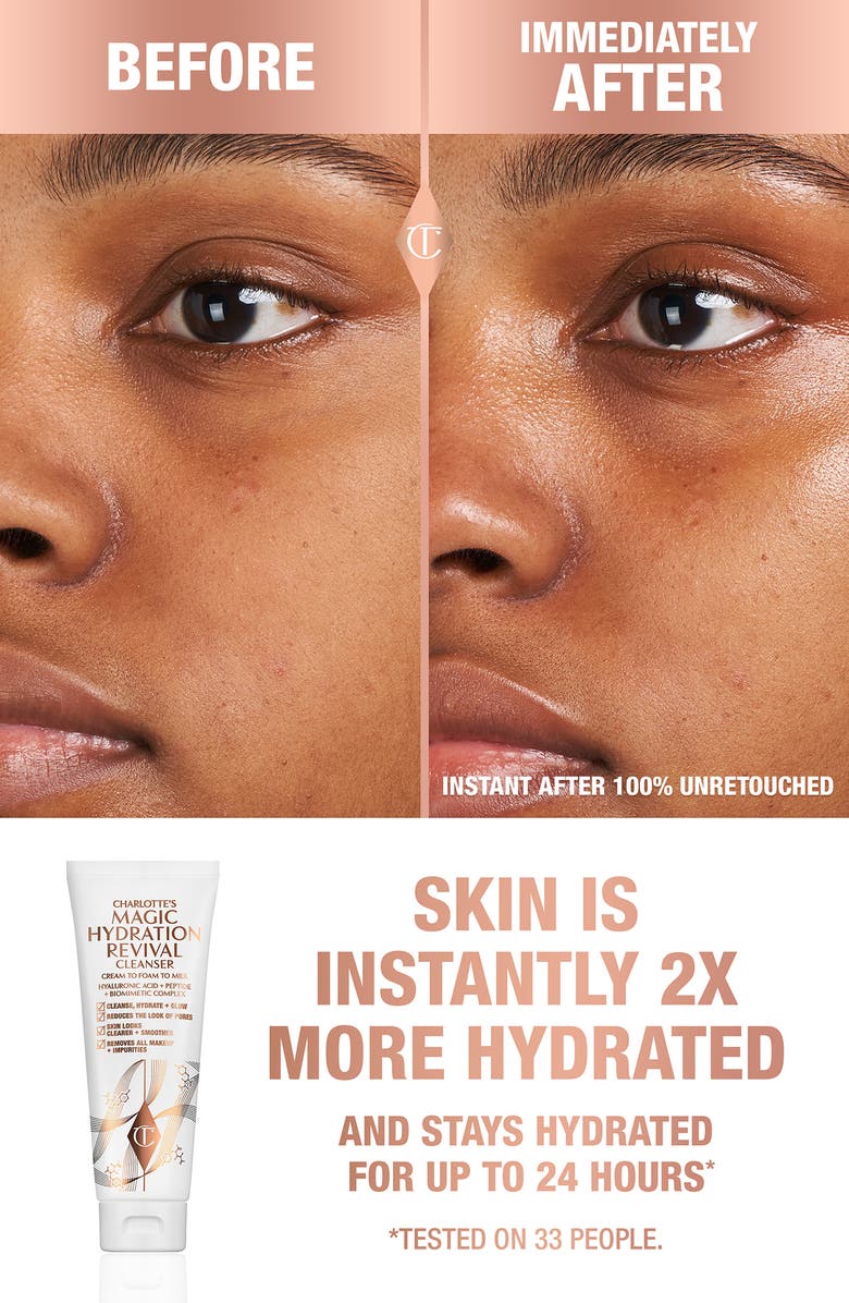 Charlotte Tilbury Charlotte's Magic Hydration Revival Cleanser, Alternate, color, 