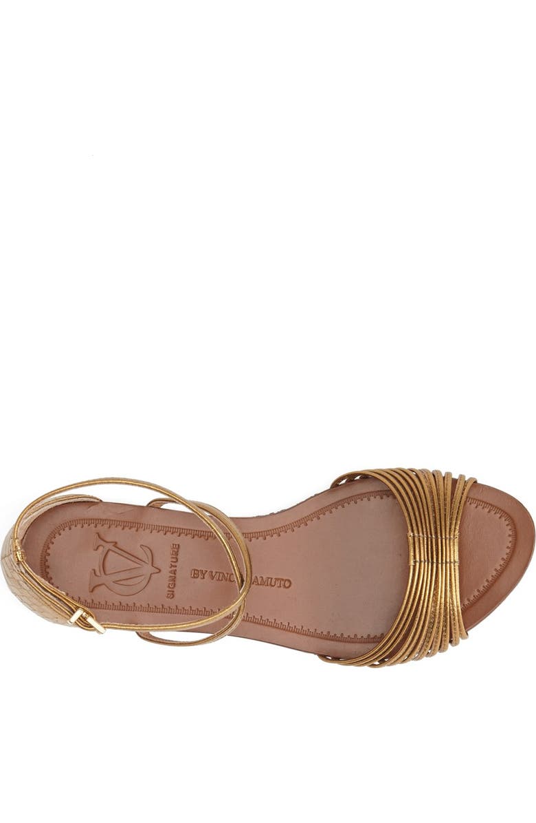 VC Signature 'Maybree' Leather Ankle Strap Sandal, Alternate, color,