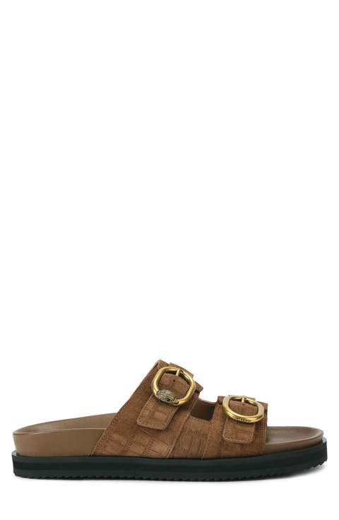 Bancroft Buckle Strap Slide Sandal (Men)