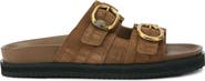 Kurt Geiger London Bancroft Buckle Strap Slide Sandal