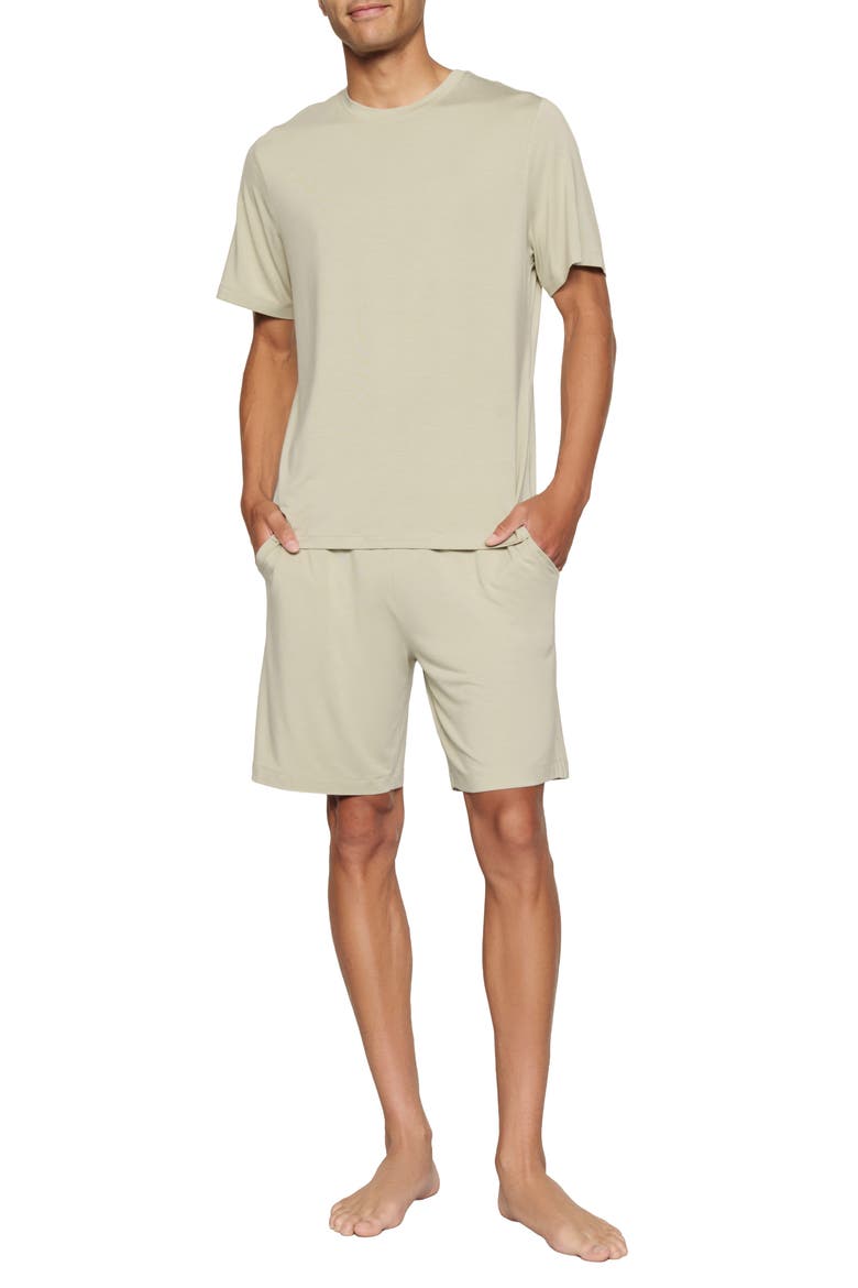 Henry Stretch Tencel® Modal Short Pajamas, Main, color, SANDSTONE