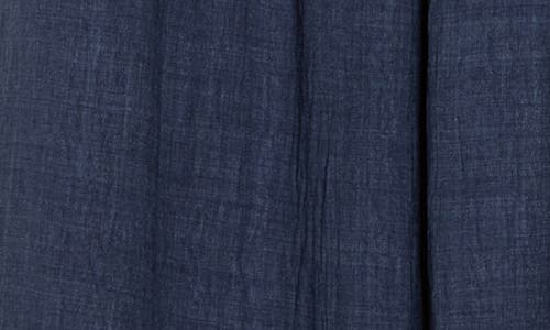 Max Studio Sleeveless Split Maxi Dress In H. Indigo