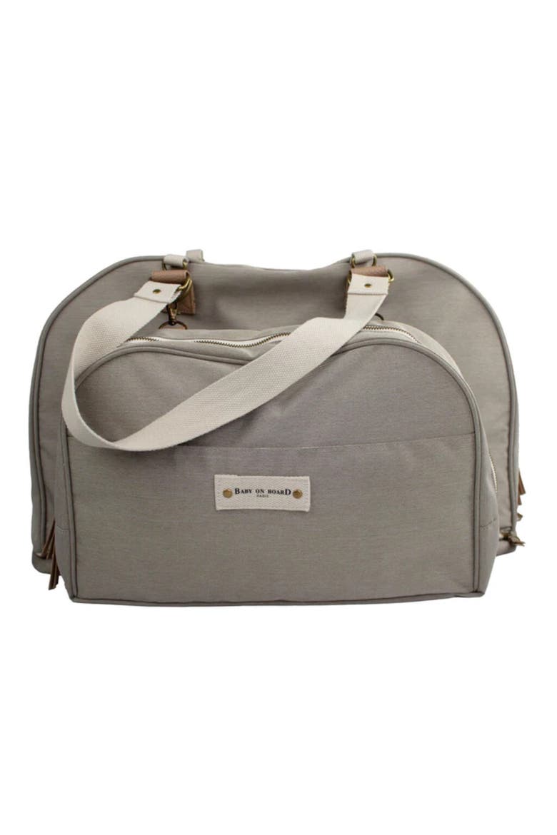Juliette Diaper Bag, Main, color, Stone Grey