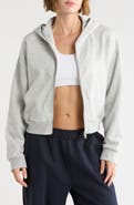 90 DEGREE BY REFLEX Odessa Full Zip Cropped Hoodie