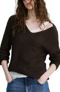 MANGO V-Neck Sweater