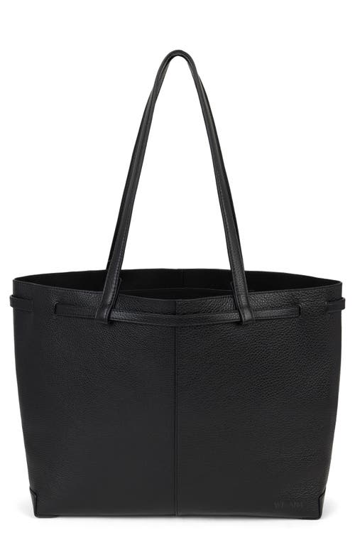 We-ar4 The Pixie Leather Tote In Black