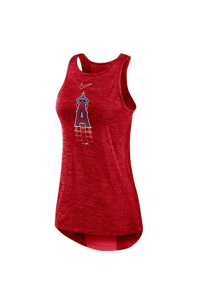 Nike Women's Nike Red Los Angeles Angels Logo Fade High Neck Performance Tank Top, Alternate, color,