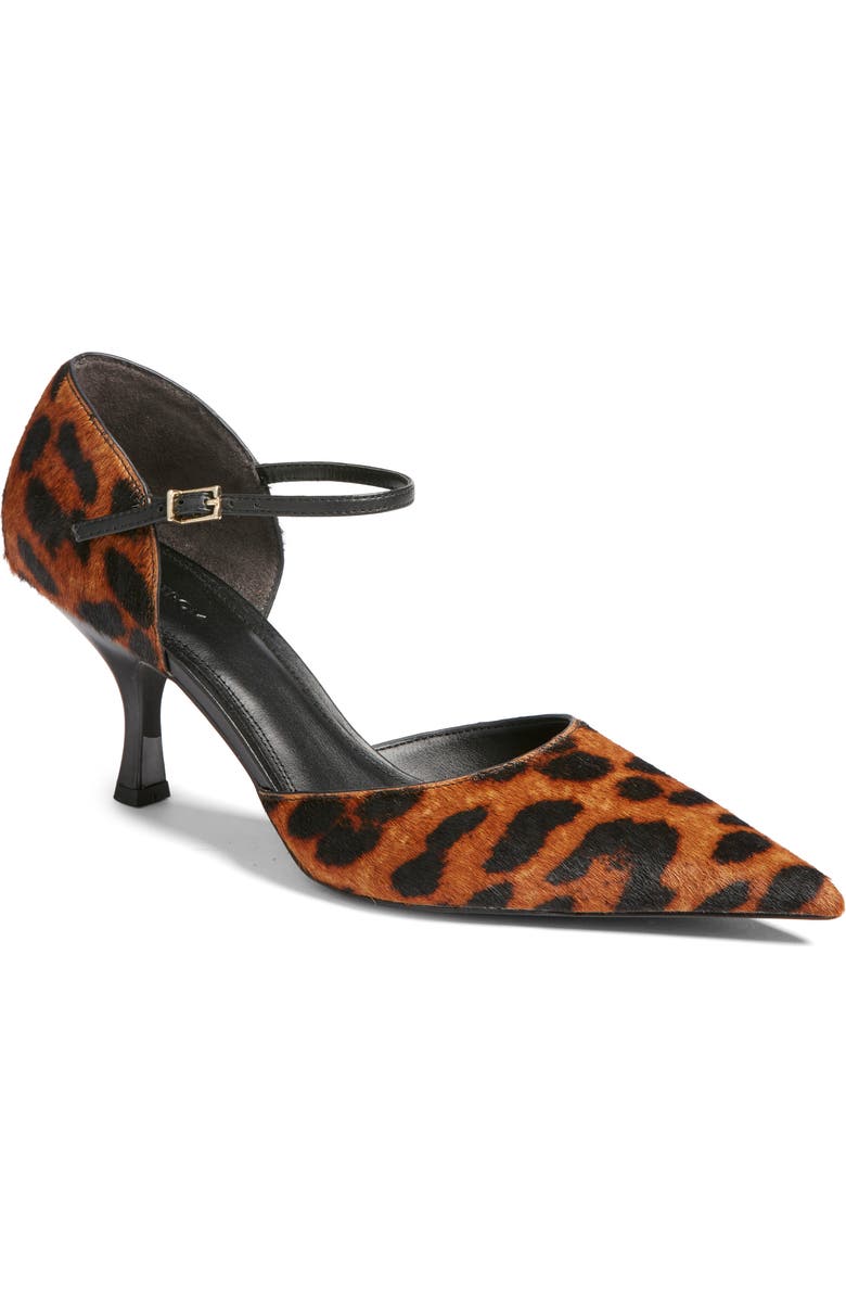 Nordstrom Liv Pointed Toe d'Orsay Pump, Main, color, Tan Toasted Leopard