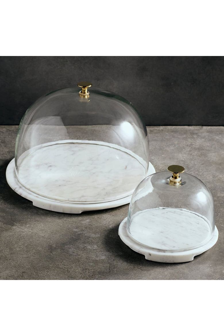 Cova Marble Base Dome, Alternate, color, White