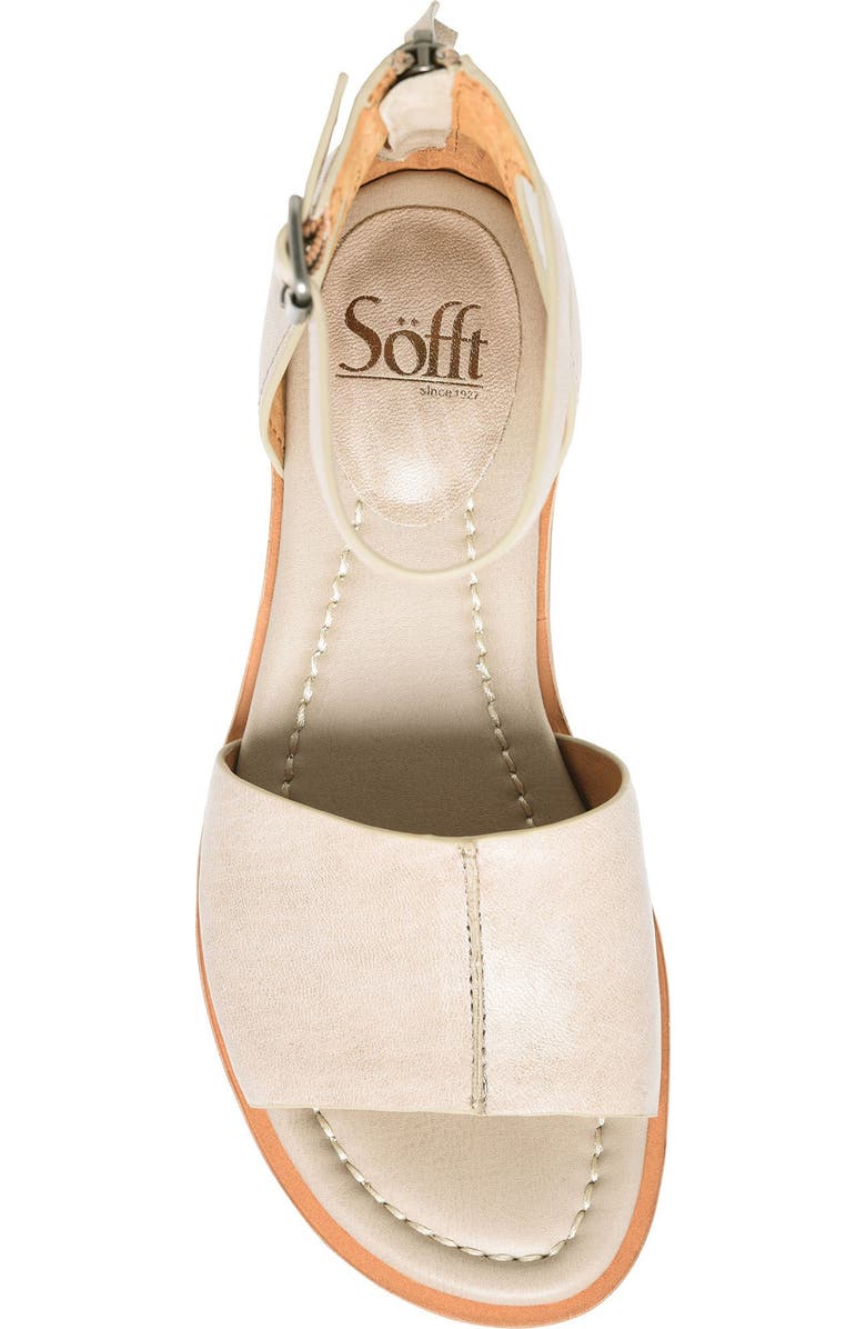 Söfft Faxyn Ankle Strap Sandal, Alternate, color, Tapioca Grey