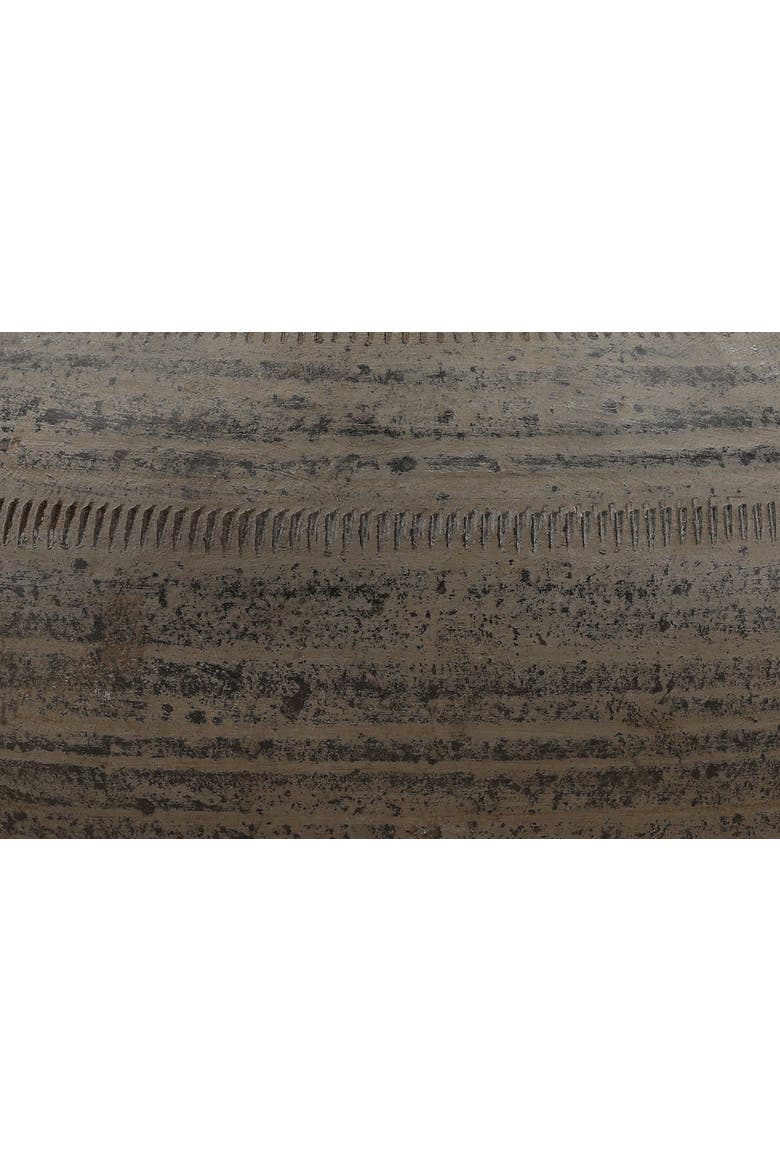 Thanos Textured Ceramic Decorative Vase, Alternate, color, Antique Black