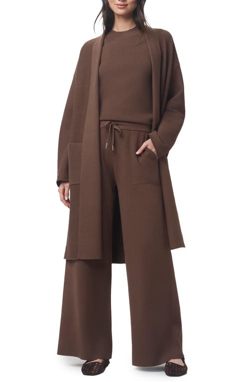 Splendid X @cellajaneblog Sleek Coatigan In Brown