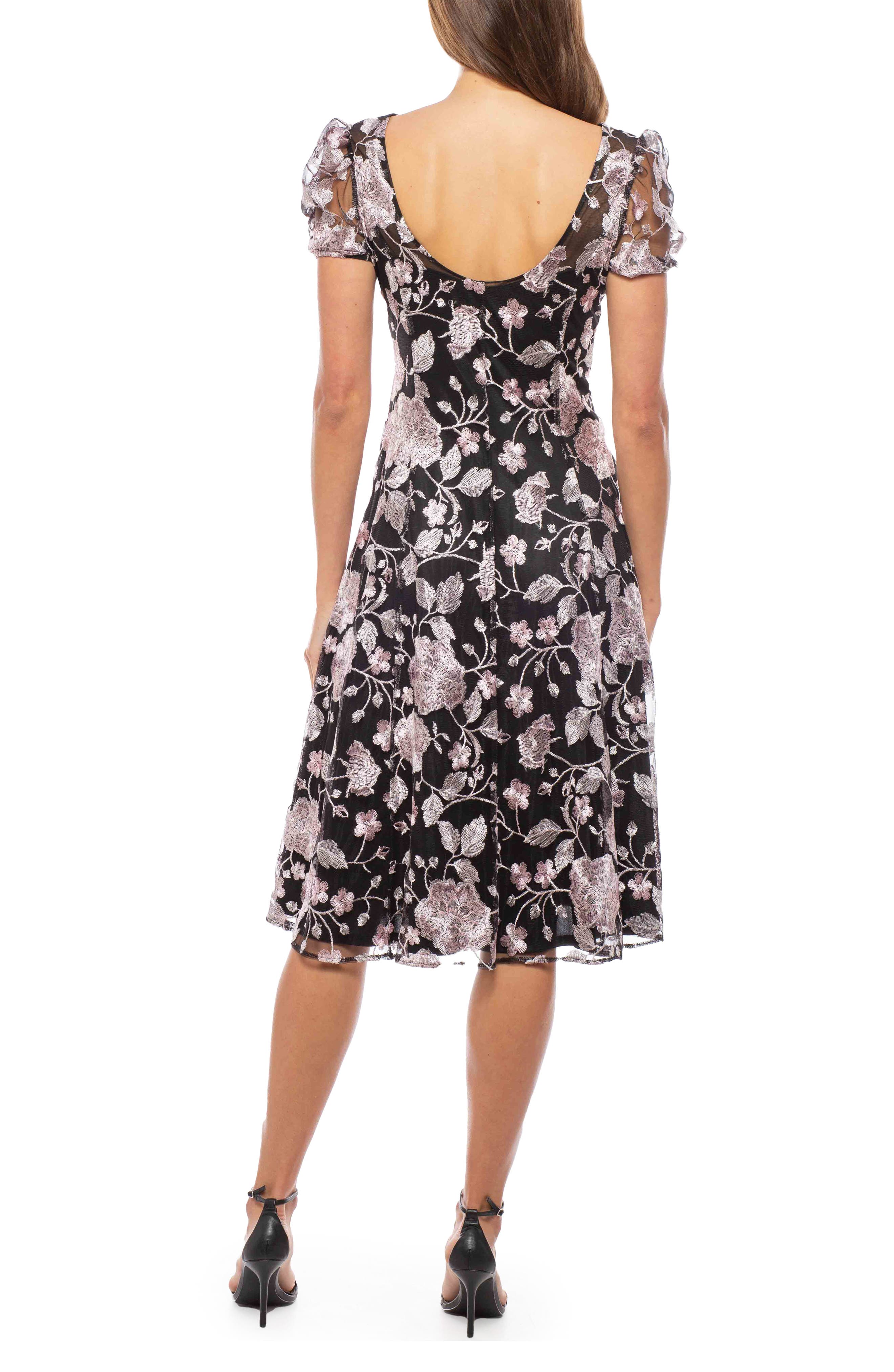 Floral Embroidered Dress - image 2