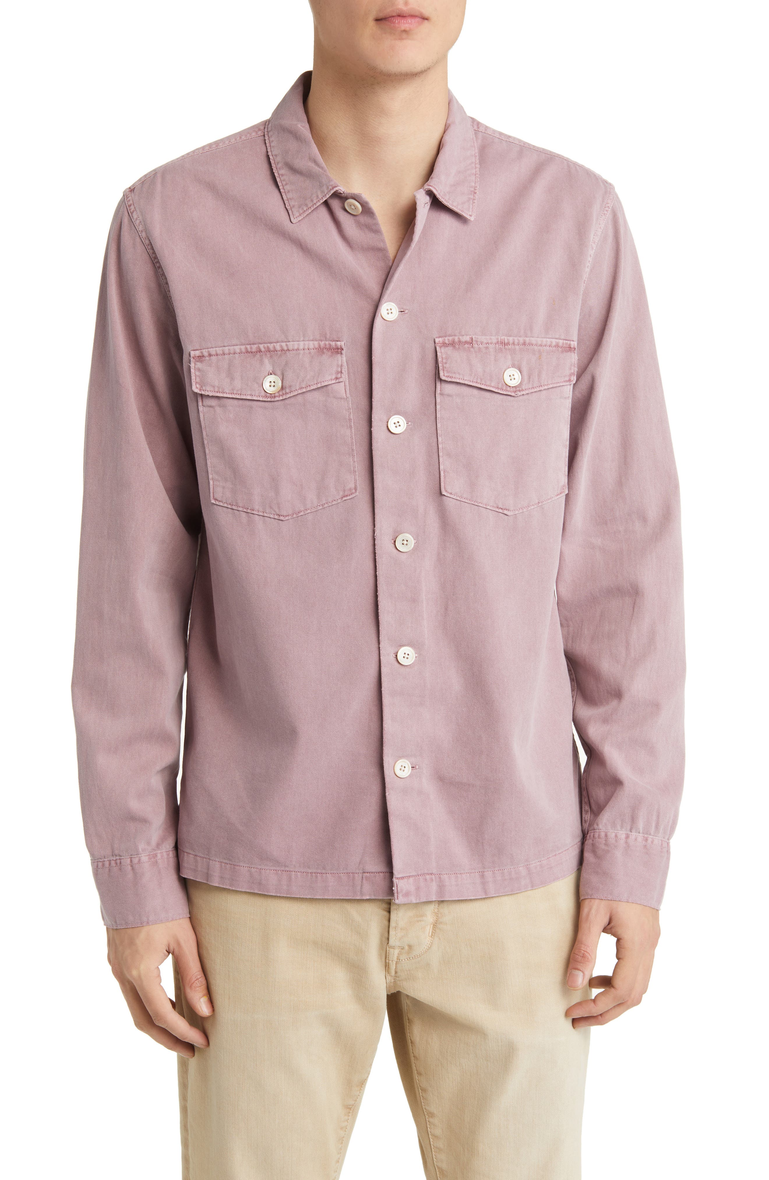 AllSaints Spotter Button-Up Shirt Jacket