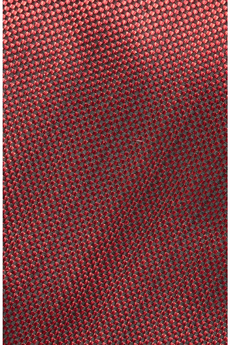Neat Silk Tie, Alternate, color, RED