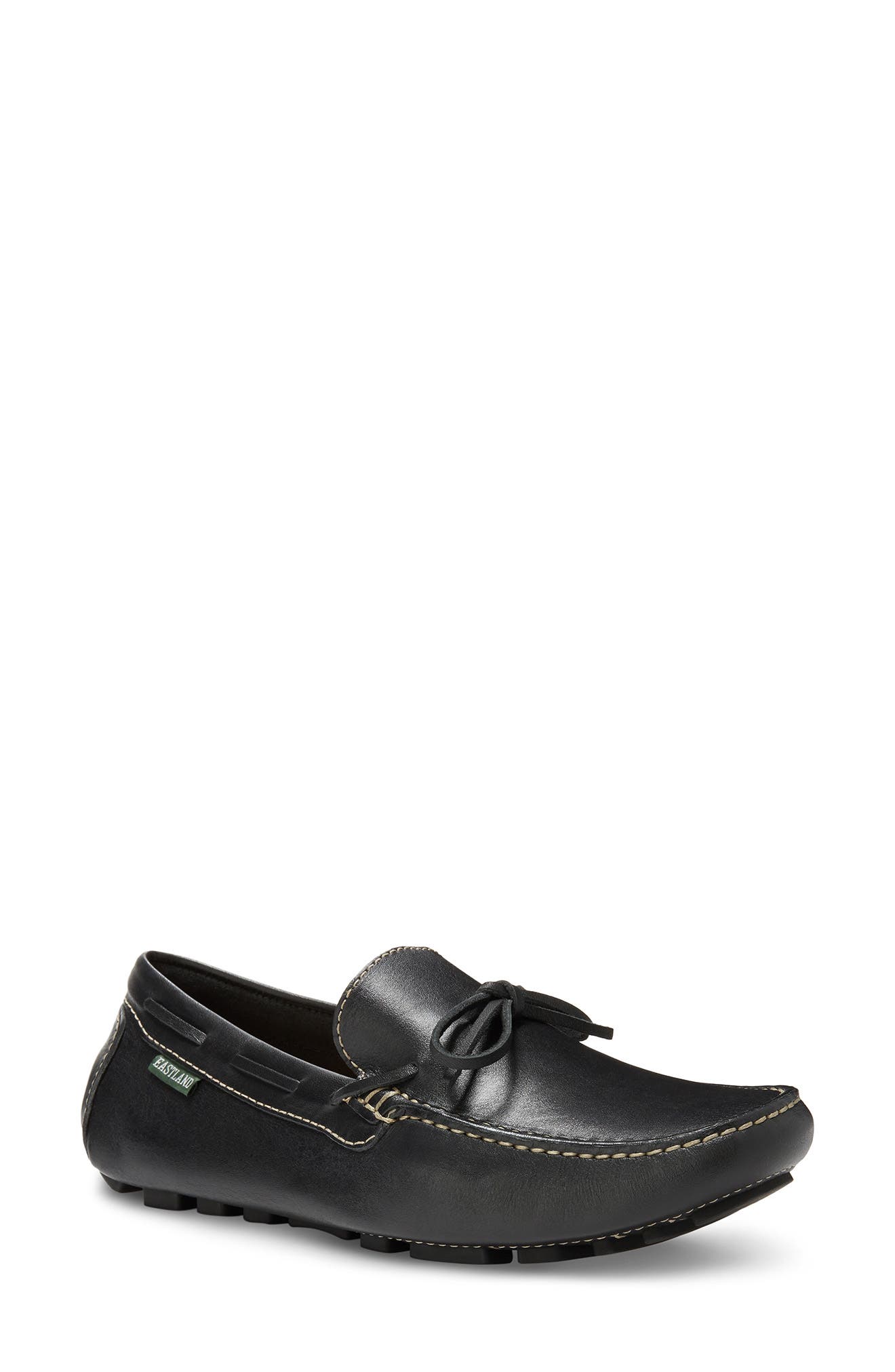 Eastland Dustin Leather Loafer, Main, color, Black