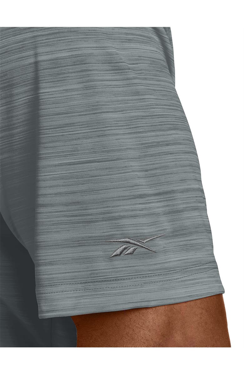 Reebok Big & Tall Performance Space-Dyed Polo Shirt, Alternate, color, Dark Fog