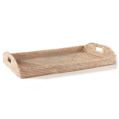 Burma Rattan Morning Tray 27.5"