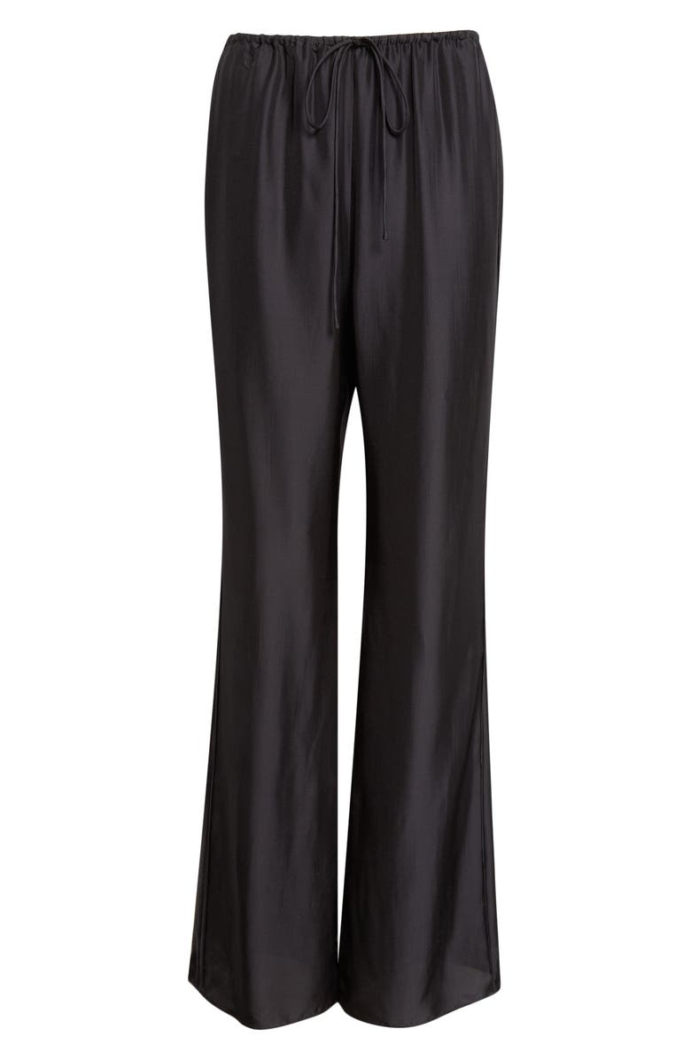 Toccin Nela Drawstring Flared Pants, Alternate, color, Jet