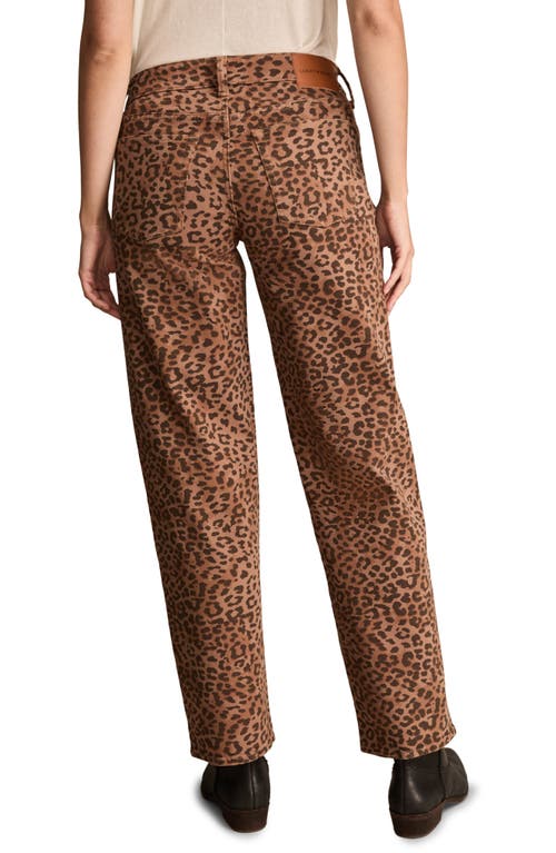 Lucky Brand Legend Baggy Straight Leg Jeans In Brown