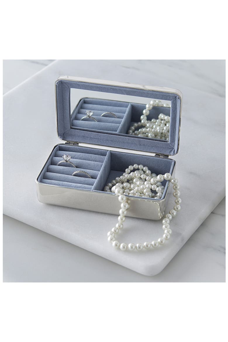 Cathys Concepts Monogram Jewelry Box, Alternate, color, BLANK