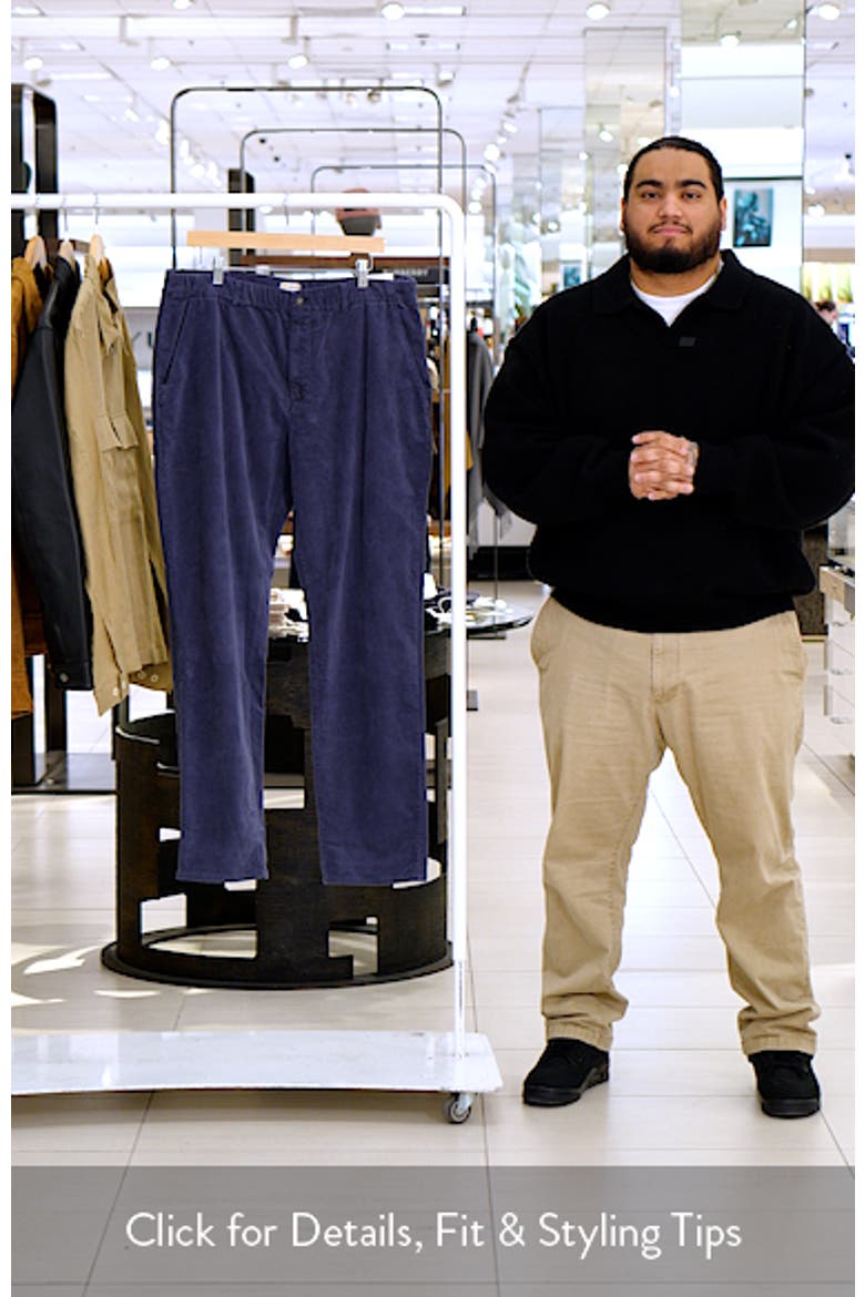 Saturday Slim Straight Leg Moleskin Chinos video