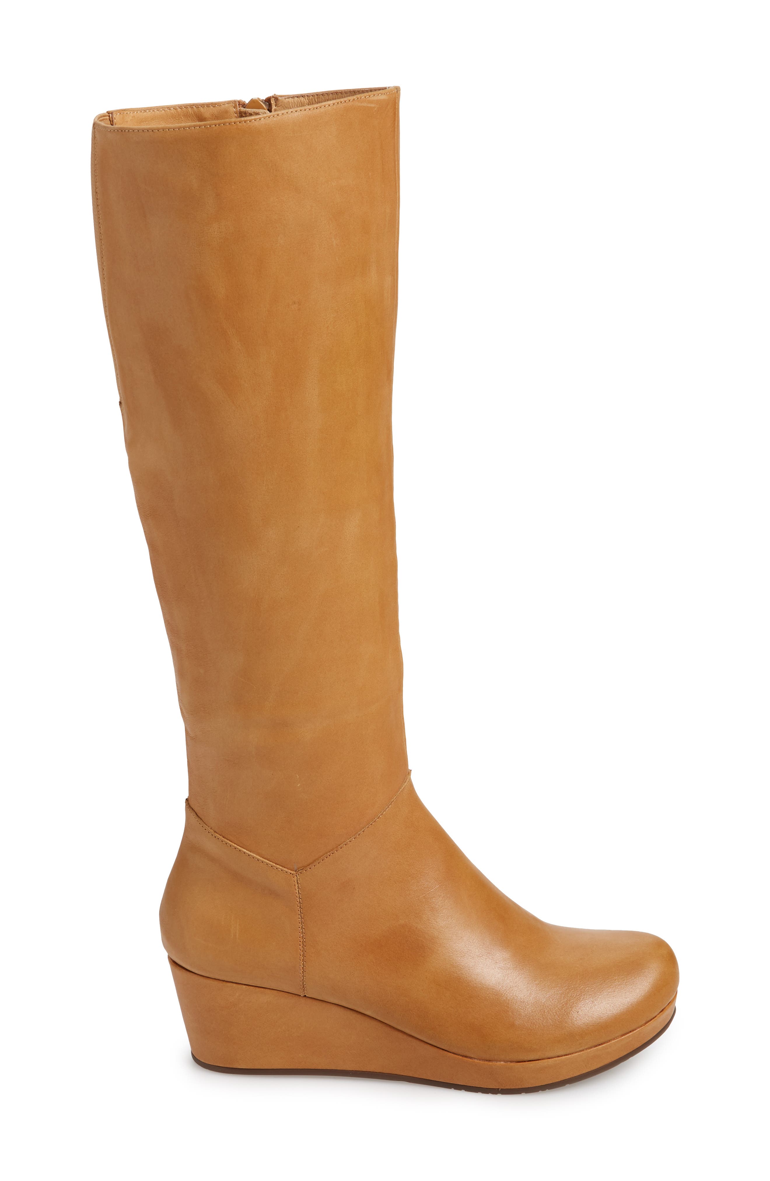 Chocolat Blu Yiga Knee High Wedge Boot, Alternate, color, 