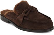Nine West Mavey Leather Flat Mule