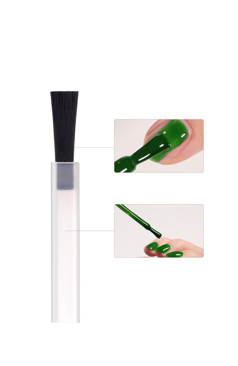 Beetles Neutral Nude Gel Polish Set 6 Colors, Alternate, color, Green