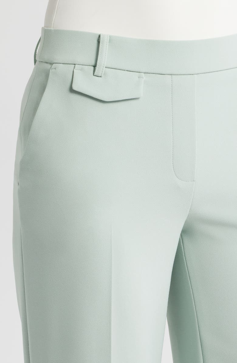 Anne Klein High Waist Wide Leg Pull-On Pants, Alternate, color, Soft Aloe